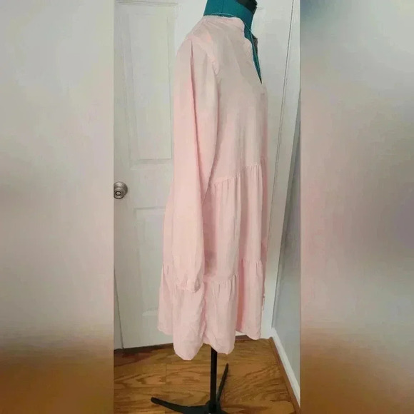 NWT Esmara Size S Vneck Long Sleeve Flowy Dress - Picture 5 of 8